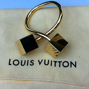 Louis Vuitton cube bangle